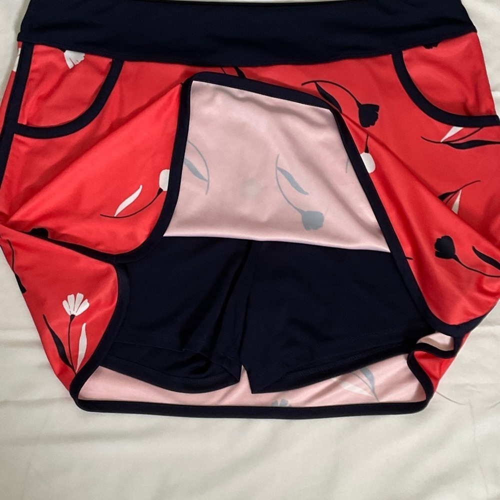 Callaway Coral Floral Mini Skirt - Picture 6 of 6